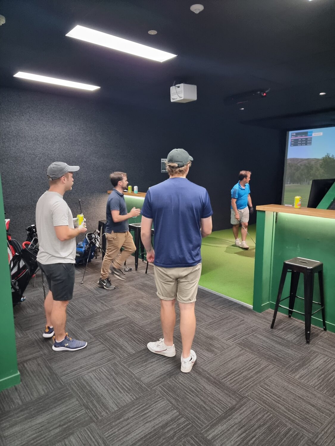 Competition night at The Sim Range