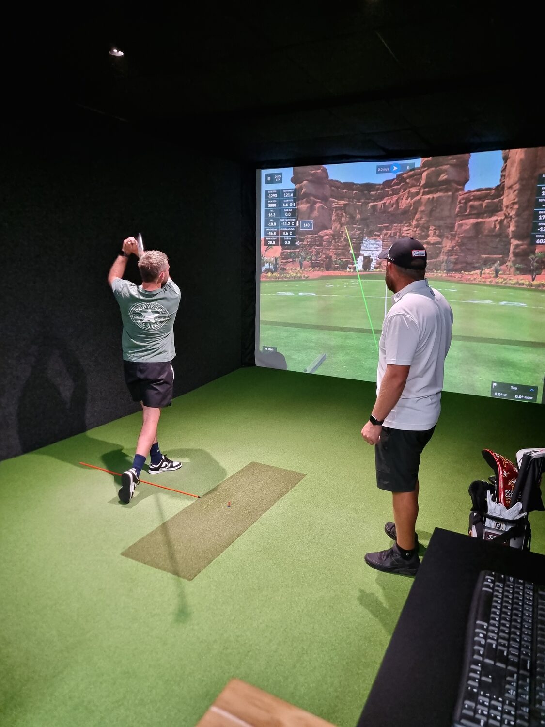 A lesson at The Sim Range